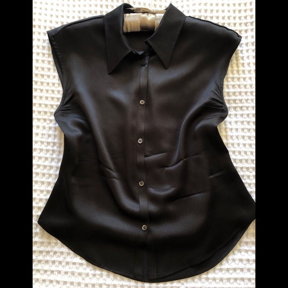 Yves Saint Laurent Tops - YSL Rive Gauche Silk Blouse